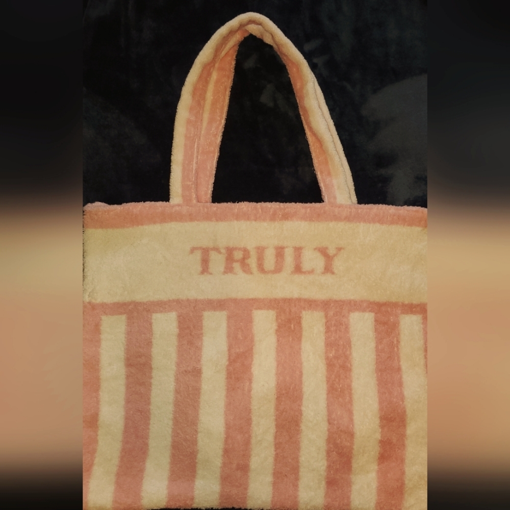 Truly terry cloth bag